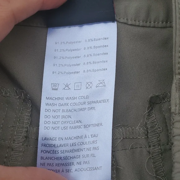 Baleaf Elastic Waist Cargo Shorts - Picture 8 of 8